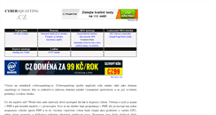 Desktop Screenshot of cybersquatting.cz