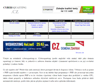Tablet Screenshot of cybersquatting.cz